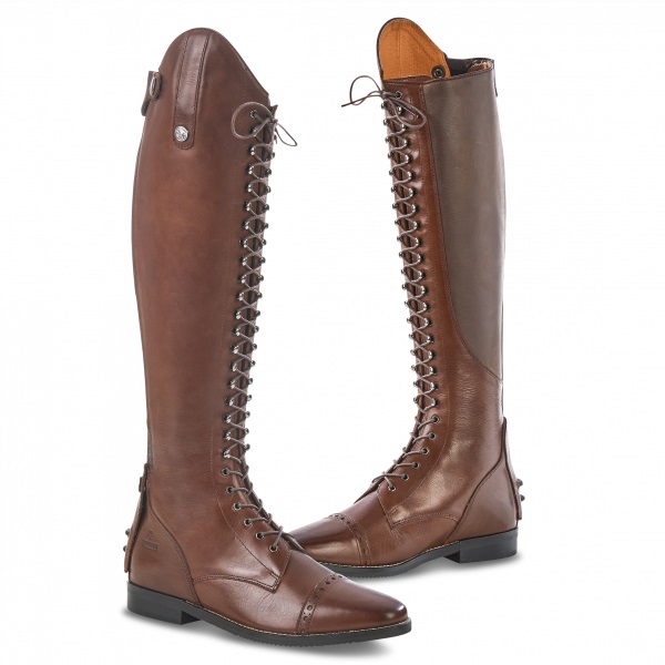 STIVALI EQUITAZIONE PELLE "SAUMUR" BROWN Stivali 